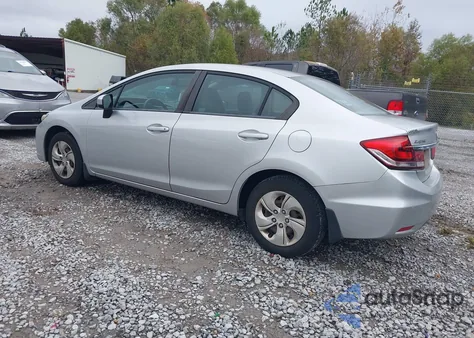 2014 Honda Civic Lx z USA, uszkodzony, nr VIN 19XFB2F54EE010287